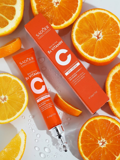 Sadoer Cremă iluminatoare pentru ochi 5x Vitamina C