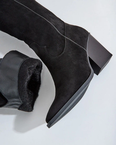 Royalfashion Cizme cowboy cu toc pentru femei Kowib