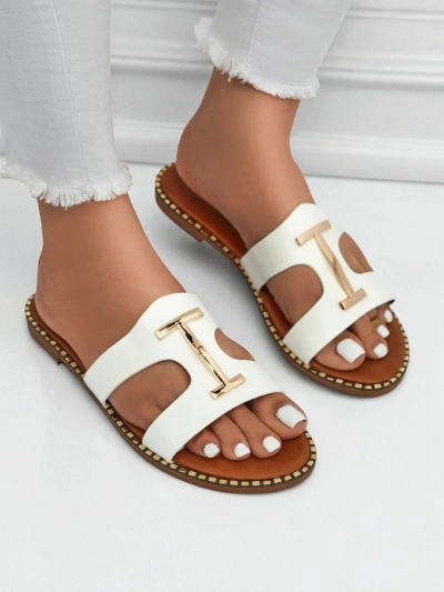 Royalfashion Sandale de damă cu talpă joasă Maya Louise