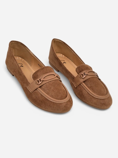 Royalfashion Mocasiini pentru femei din suede ecologic Zammei
