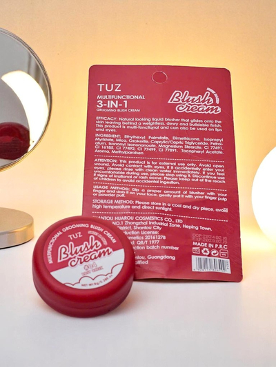 Fard cremos într-un borcan Rosy Cheek