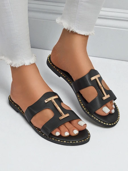 Royalfashion Sandale flat pentru femei Maya Louise