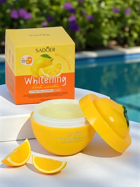 Aurelia Lemon Hydratica Mască Antirid cu Extract de Lămâie 120ml