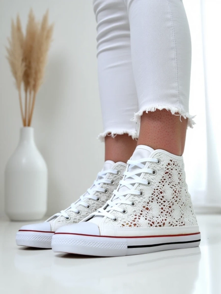 Sneakers perforate Royalfashion pentru femei Limme