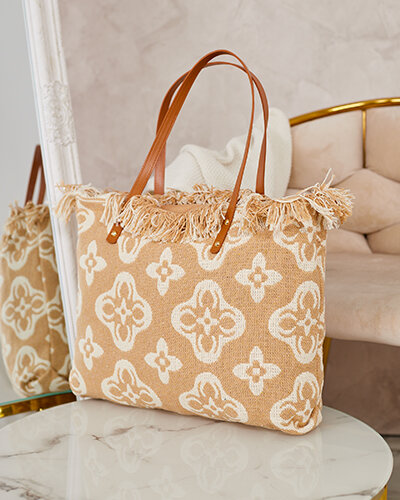 Royalfashion Geantă de umăr din material textil pentru femei