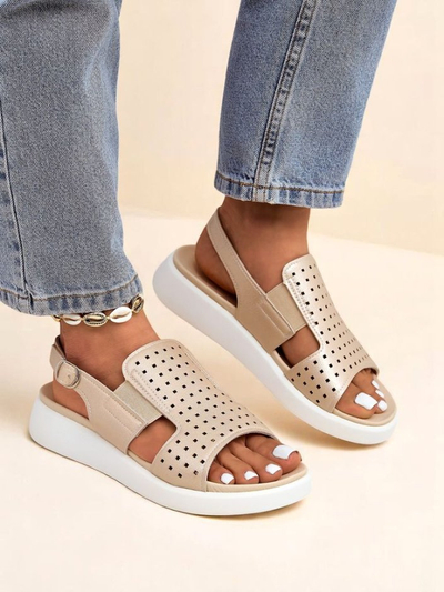 Royalfashion Damskie sandaly na grubszej podeszwie BreezyStep