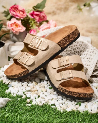 Royalfashion Flip-flops cu talpă plată Rolotta pentru femei