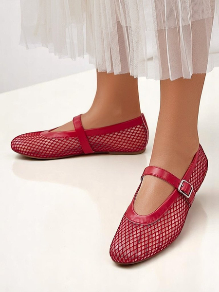 Royalfashion Balerini decupați pentru femei, cu baretă Naommi