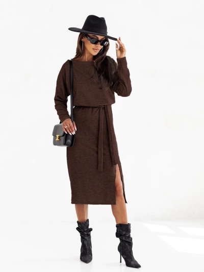 Royalfashion Sukienka damska midi