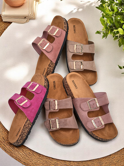 Sandale de damă Royalfashion cu catarame Foumy