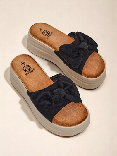 Royalfashion Papuci de damă cu platformă Givan