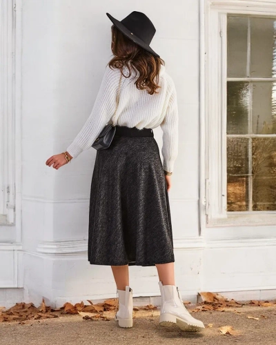 Fusta midi pentru femei de la Royalfashion