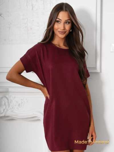 Rochie scurtă simplă pentru femei Lady Time