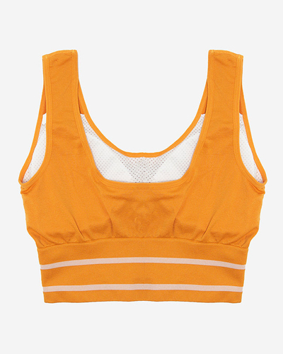 Sutien sport dama mustar - Lenjerie intima