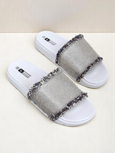 Sandalias planas Royalfashion SparkleWalk para mujer