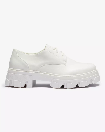 Cizme de damă albe Delgor- Footwear