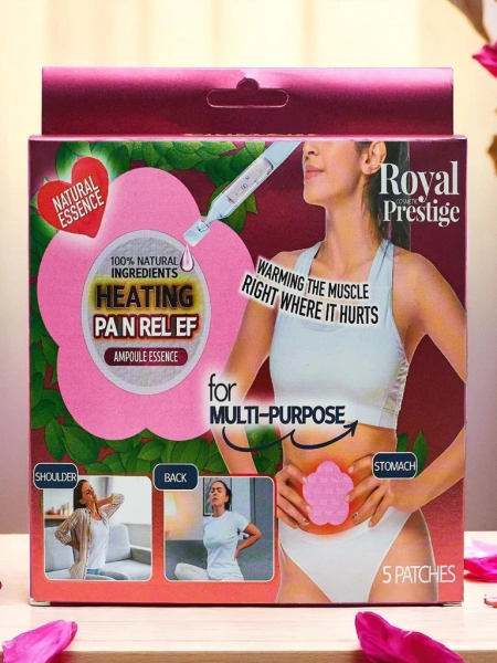 Plasturi Naturali Încălzitori pentru Ameliorarea Durerii - 5 bucăți