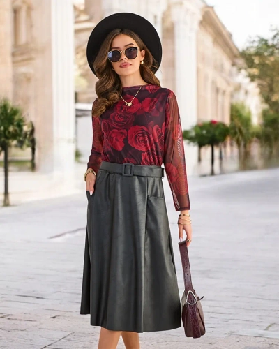 Bluza de dama Royalfashion cu imprimeu