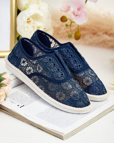 Royalfashion Adidași Nurram de damă, cu baretă, cu broboane