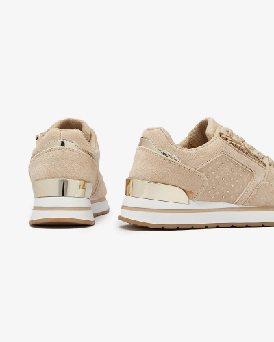 Pantofi sport pentru femei de culoare maro deschis Vlindere - Încălțăminte