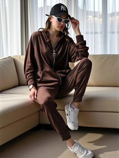 Set Royalfashion pentru femei a'la catifea