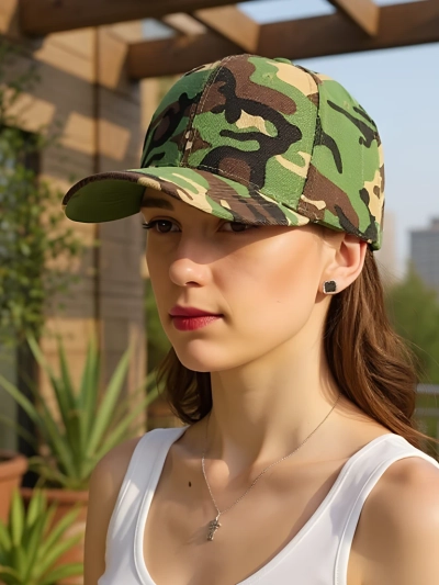 Royalfashion Șapcă camuflaj CamoFlex