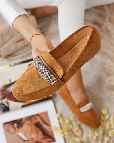 Royalfashion Mocasini de damă eko suede Rellpes