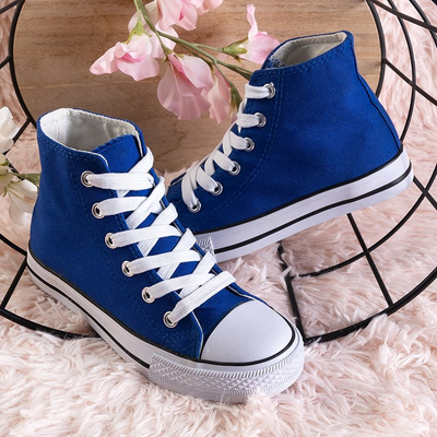 Adidași înalți copii Cobalt Wikitoria - Îmbrăcăminte