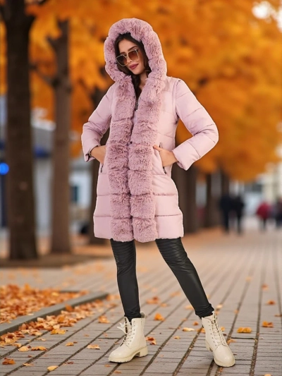 Geacă pentru femei Royalfashion cu mâneci detașabile