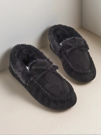 Mocasi pentru femei Royalfashion cu blană Ahtikes
