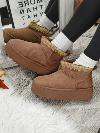 Cizme scurte de damă tip snowboots Nymeria