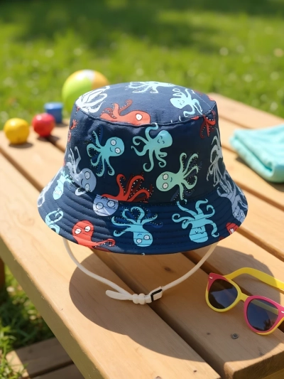 Royalfashion Pălărie tip găleată pentru copii Pălărie colorată