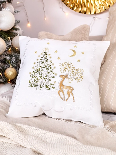 Royalfashion Fata de pernă decorativă de Crăciun