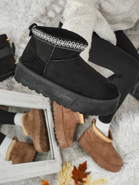 Cizme scurte de damă tip snowboots Nymeria