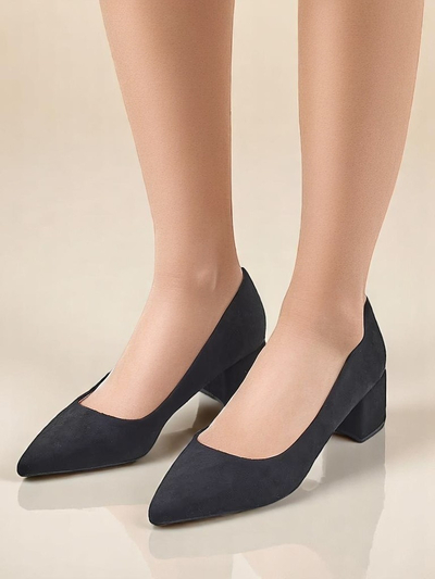 Royalfashion Pantofi cu toc mic pentru femei Bosanna