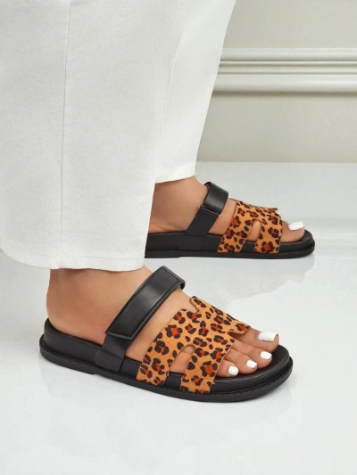 Royalfashion Papuci de damă din piele ecologică FlexiComfi