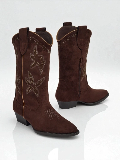 Cizme de damă tip cowboy Zephira