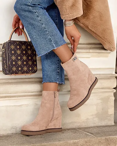 Royalfashion Cizme de damă pe ancore Serda