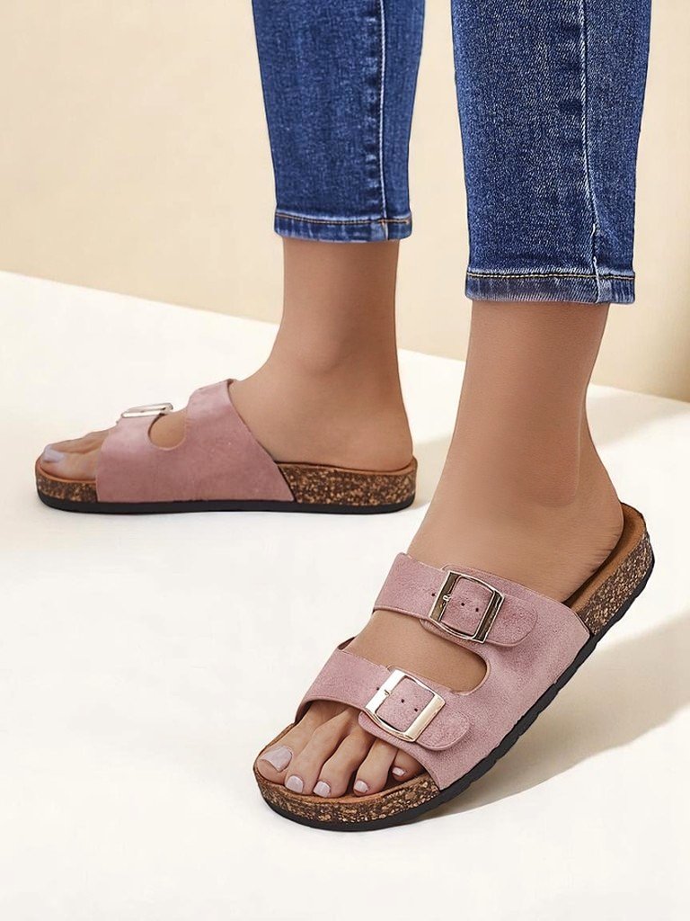 Sandale pentru femei Royalfashion cu catarame Foumy