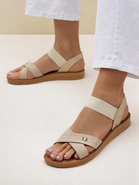 Sandale de damă Royalfashion cu elastic Zerefis