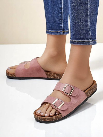 Sandale pentru femei Royalfashion cu catarame Foumy