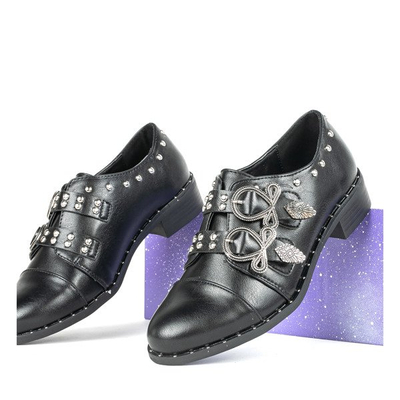 Încălțăminte cu toc înalt negru de la Stavomena - Încălțăminte