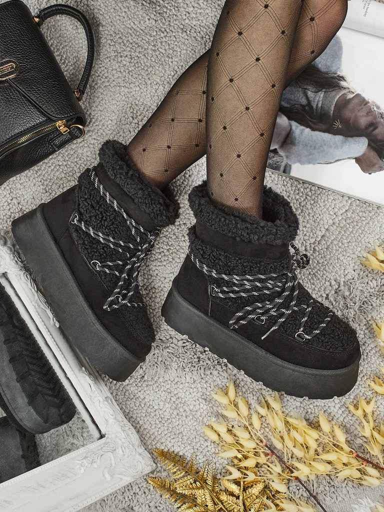 Cizme tip snowboots de damă Danira