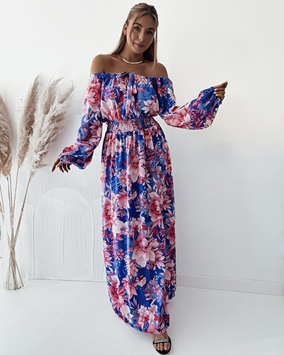 Royalfashion Rochie midi de damă cu model original