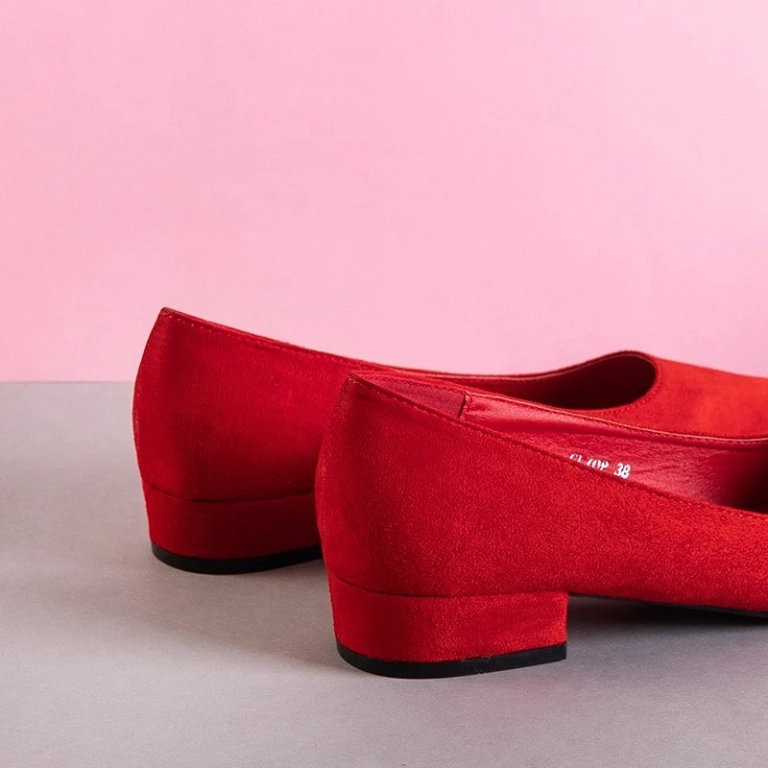 OUTLET Pompe roșii pentru femei Naliza- Încălțăminte
