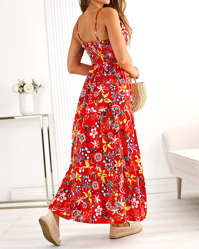 Royalfashion Rochie midi din bumbac pentru femei