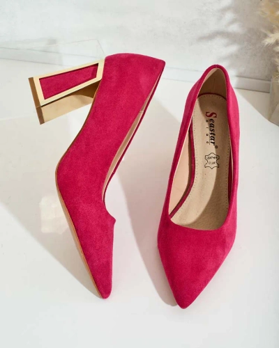 Royalfashion Pantofi de damă cu toc decorativ Badilla