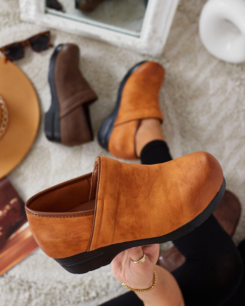 Royalfashion Women's Geddes slip-on half shoes