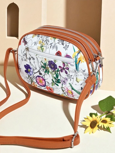 Royalfashion Geantă de mână de damă mică din piele ecologică Floriana