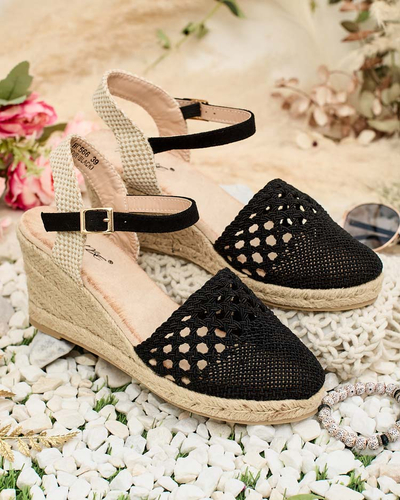 Royalfashion Sintoles de damă espadrile pe toc